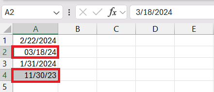 Convert Date to Text