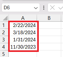 Convert Date to Text