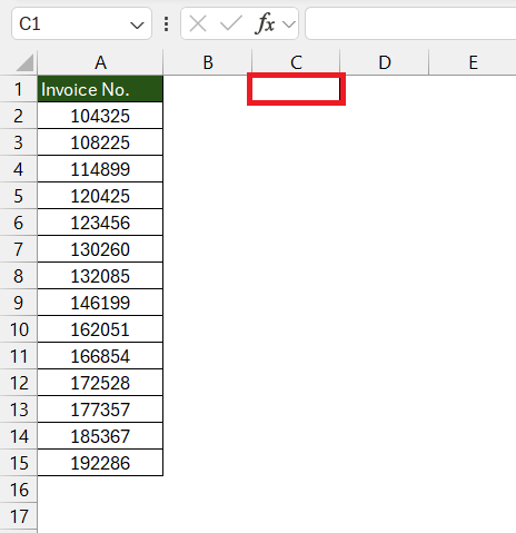 Check Value in Excel