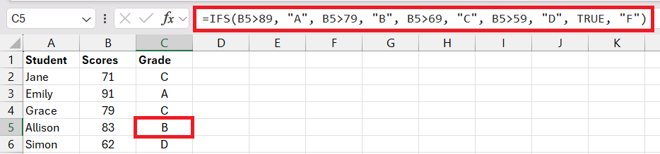 Nested IF Statement