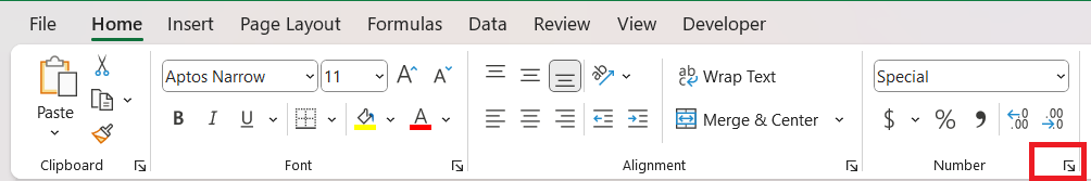 Custom Number Format