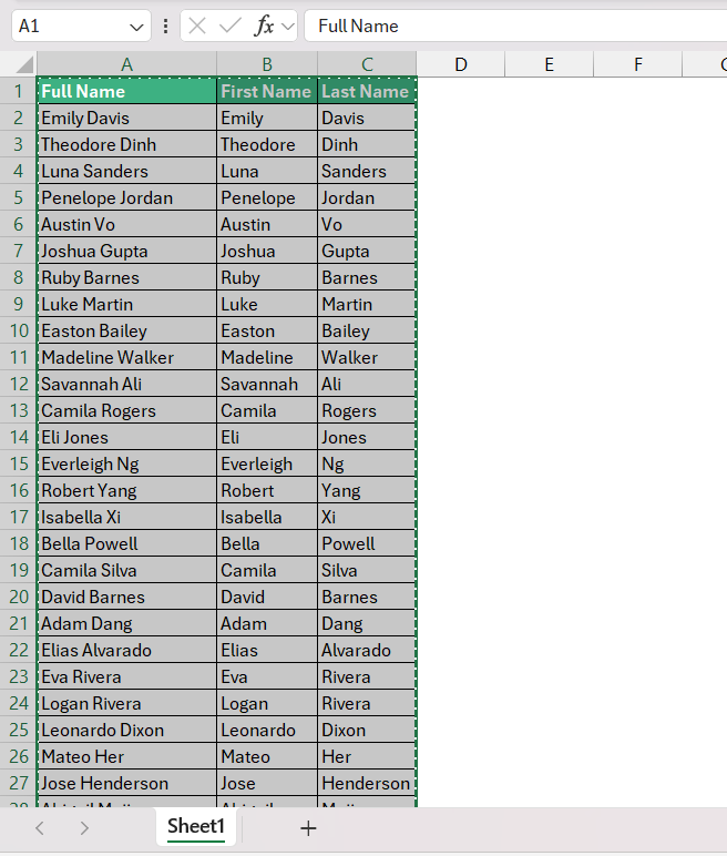 Merge Multiple Excel Files