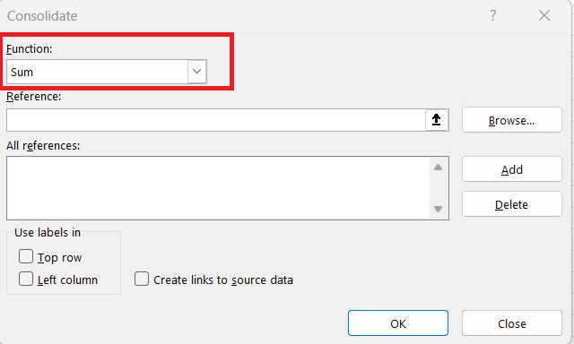 Merge Multiple Excel Files