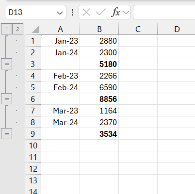 Merge Multiple Excel Files