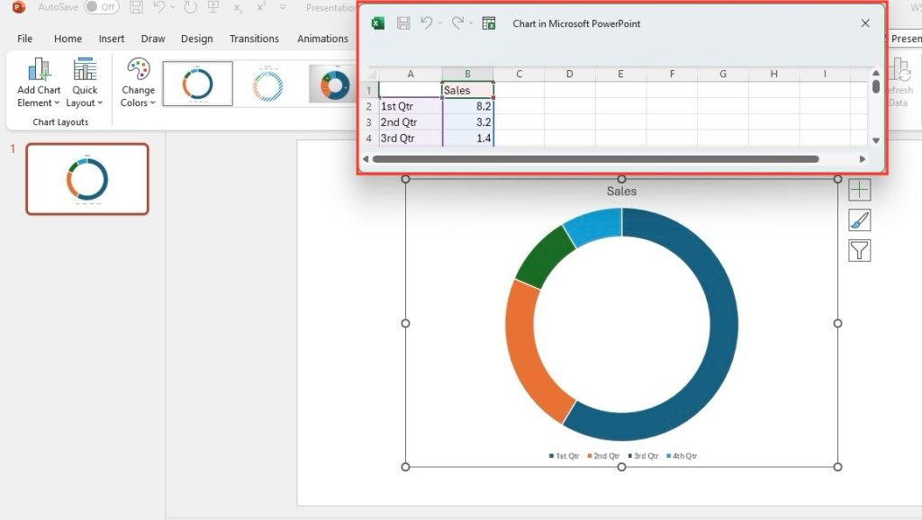 Donut Charts in PowerPoint