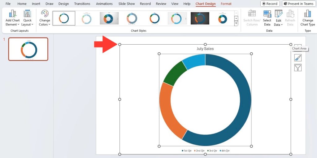 Donut Charts in PowerPoint