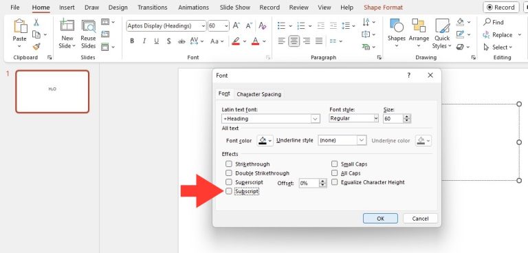 How to Use Superscript in PowerPoint: The Ultimate Guide | MyExcelOnline