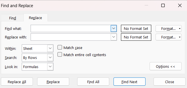 remove text in excel