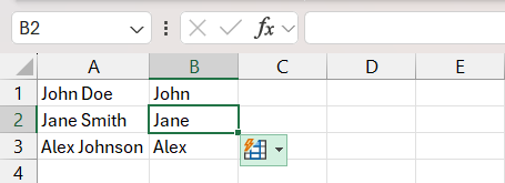 remove text in excel