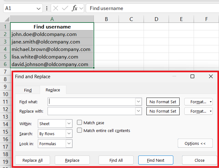 remove text in excel