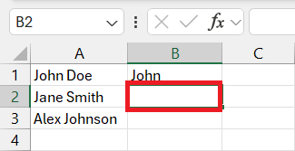 remove text in excel