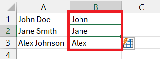 remove text in excel