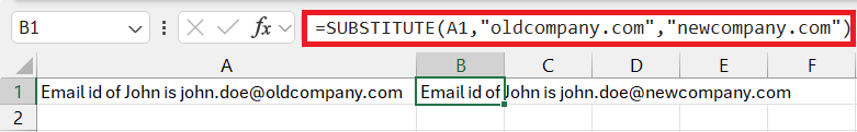 remove text in excel