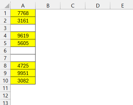 Loop Through Defined Ranges