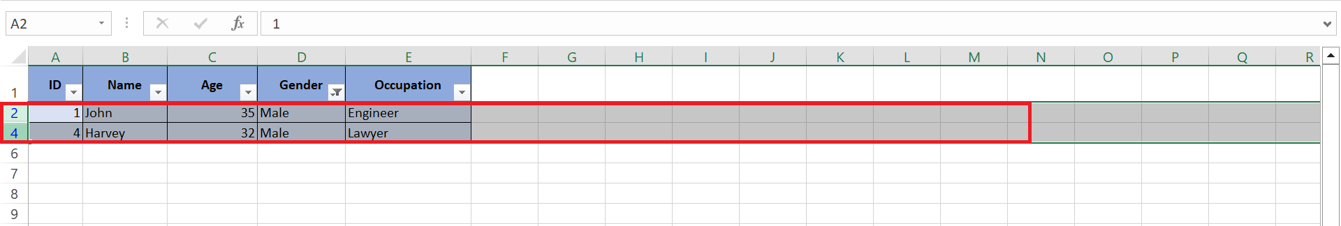 How to Delete Rows in Excel