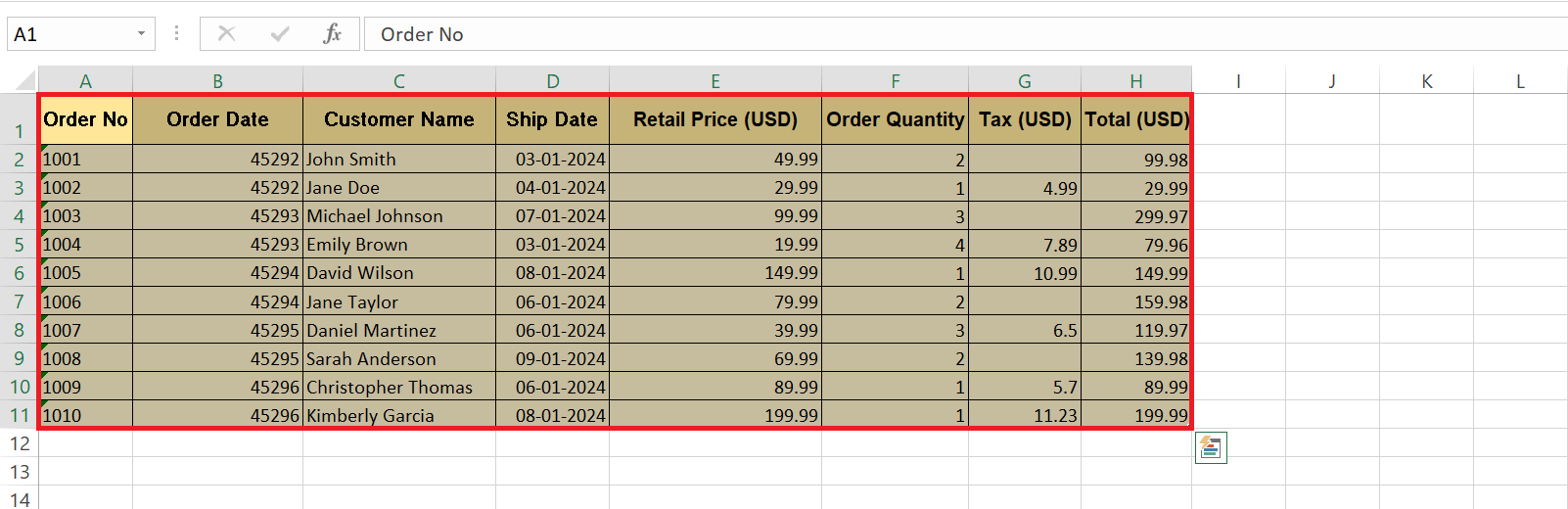 How to Delete Rows in Excel