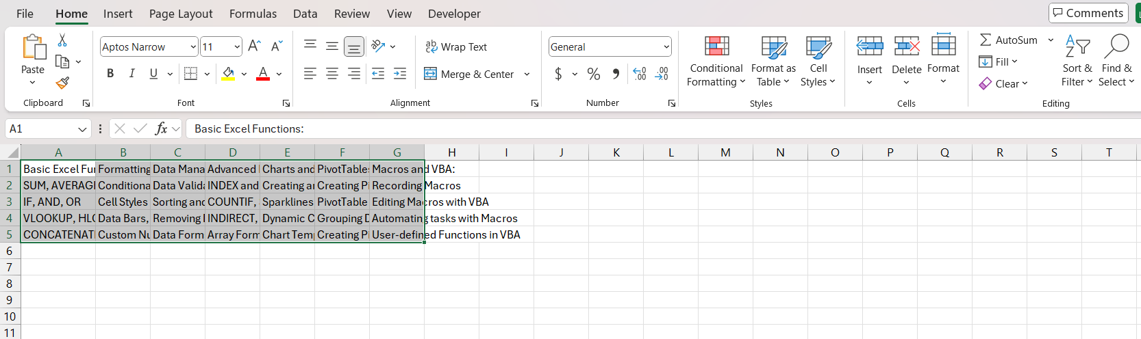 How to Make Cells Bigger in Excel