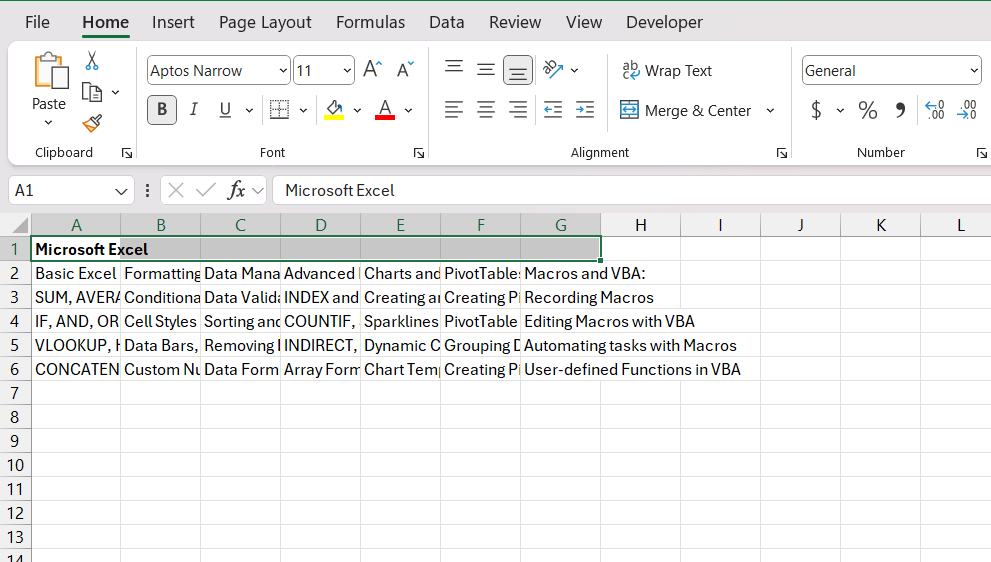 How to Make Cells Bigger in Excel