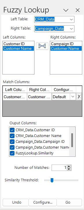 Excel Fuzzy Lookup