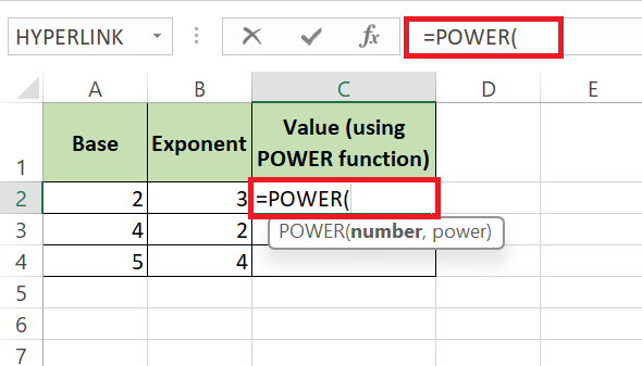 power function