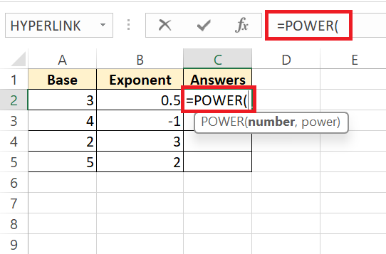 power function