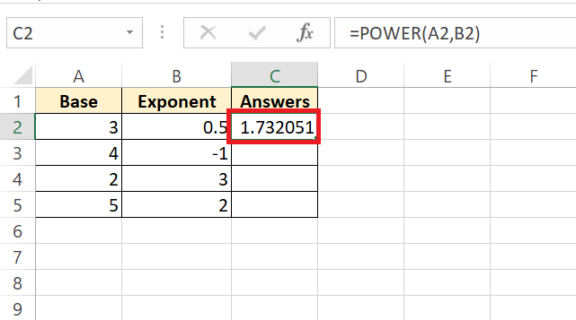 power function