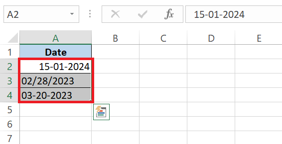 How to calculate days between dates in Excel