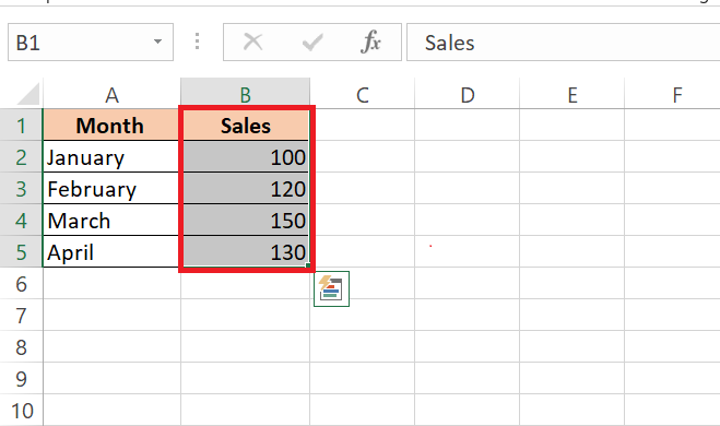 quick analysis tool excel