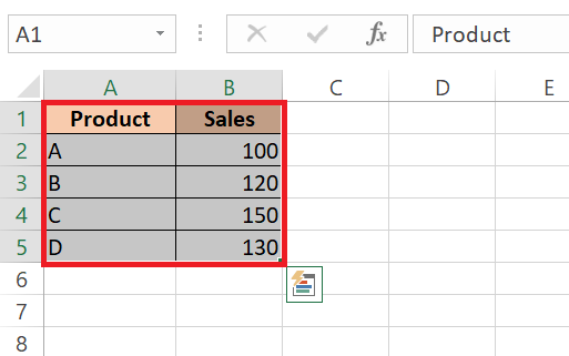 quick analysis tool excel