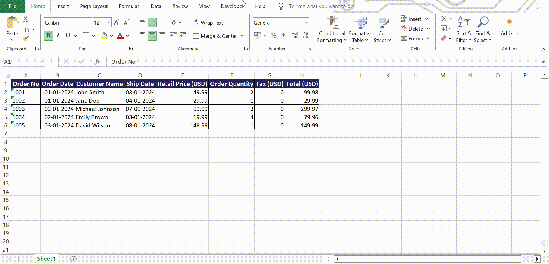 change row color change row color