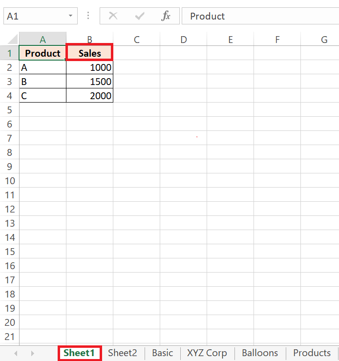 autosum in excel