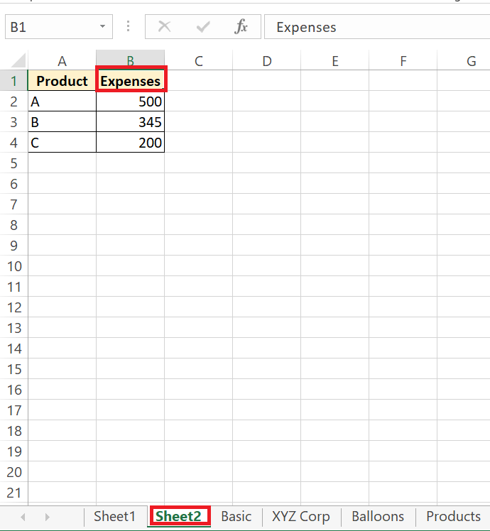 autosum in excel