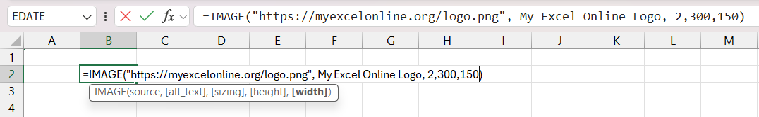 insert logo in Excel