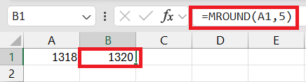 round to one decimal