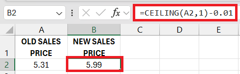 round to one decimal