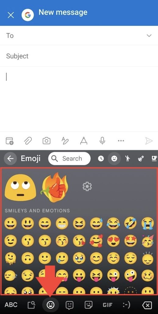 Add emojis to outlook