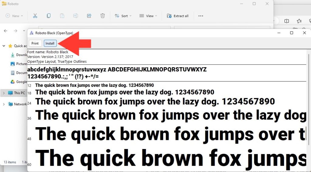Fonts in PowerPoint