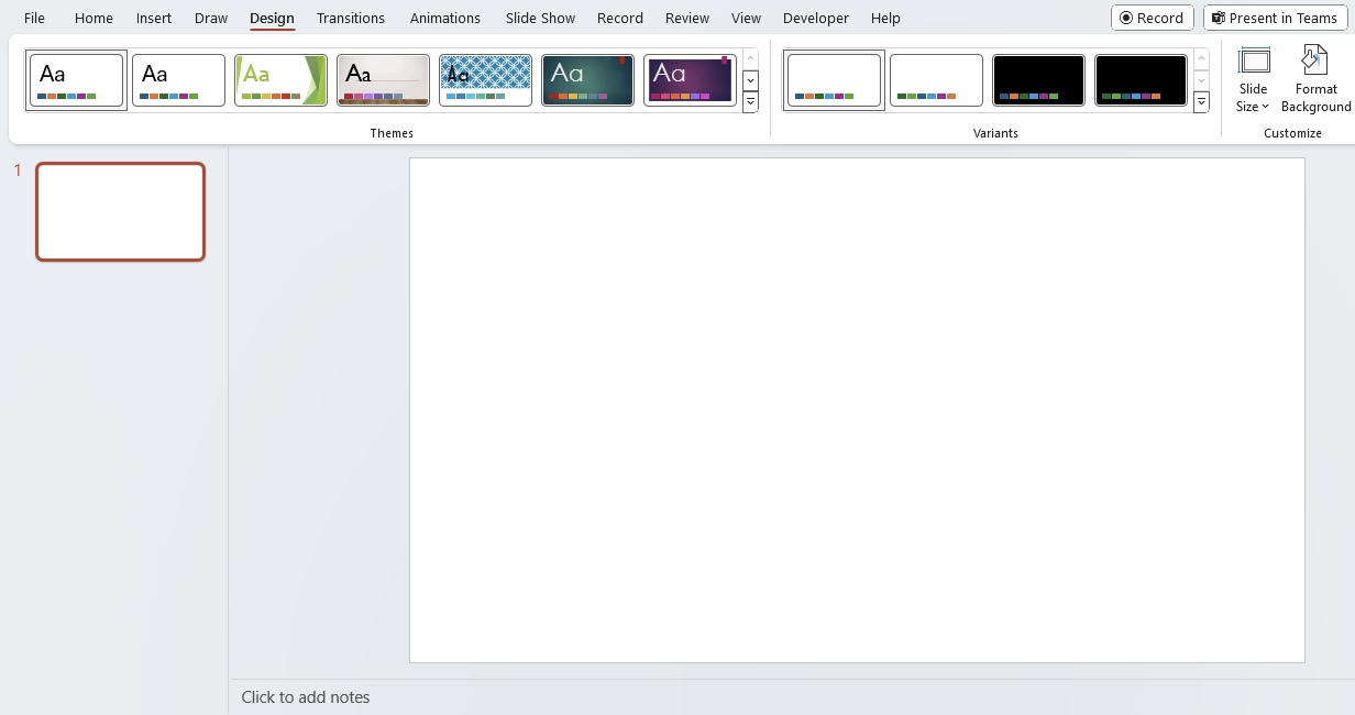 Best slide size for powerpoint clearance