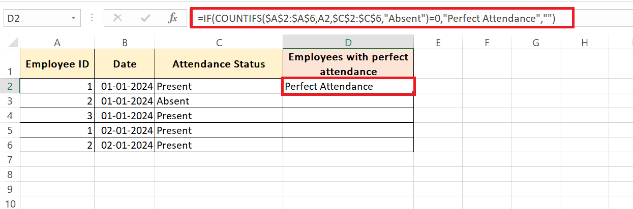 IF Function with Multiple Conditions
