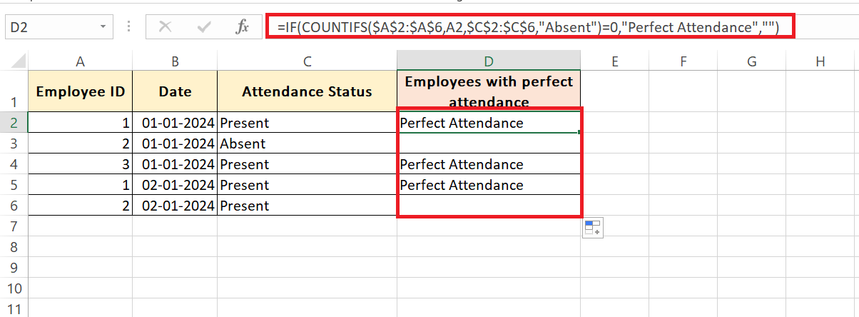 IF Function with Multiple Conditions