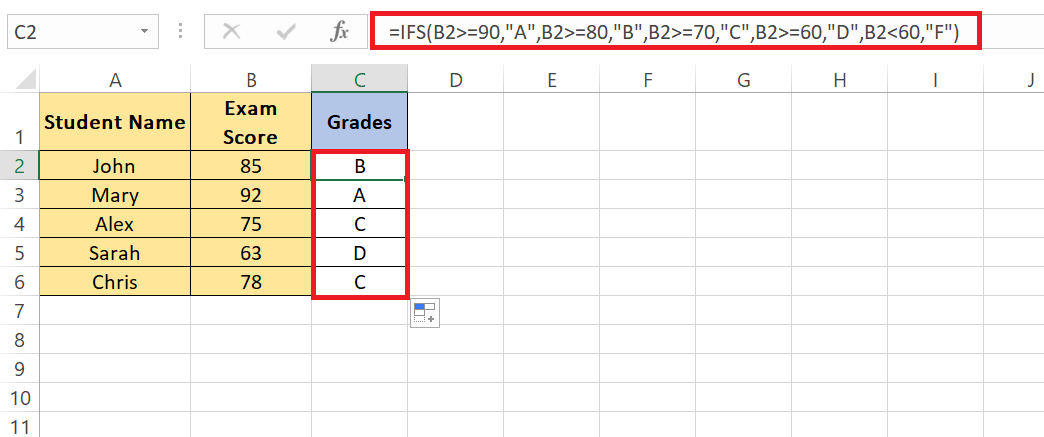 IF Function with Multiple Conditions