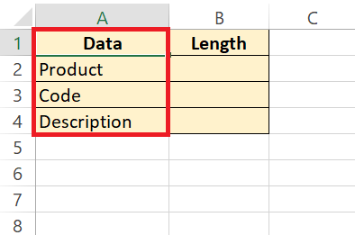 Find Longest Text in Excel