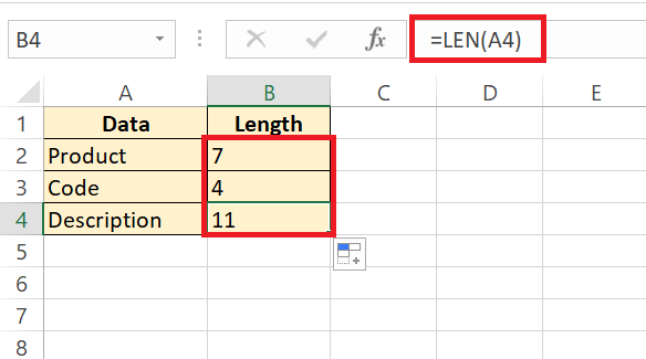 Find Longest Text in Excel