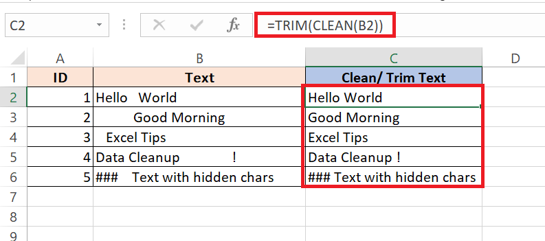 Find Longest Text in Excel