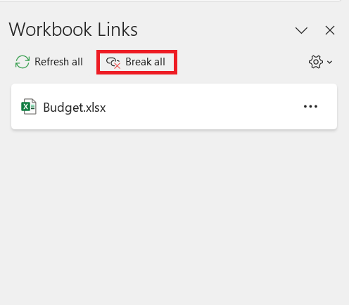Find External Links in Excel