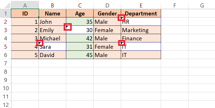 Track Changes in Excel
