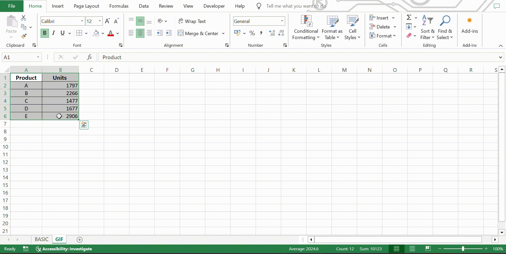How to Add Error Bars in Excel
