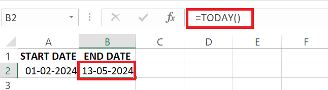 days since or until date