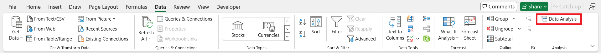 How to Calculate p value in Excel