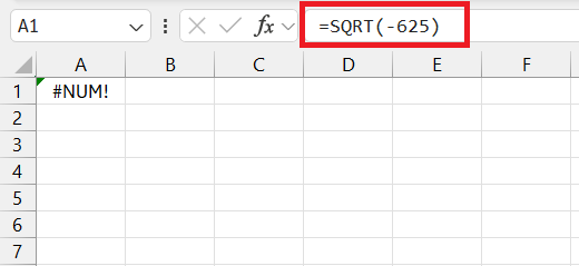 how to type square root